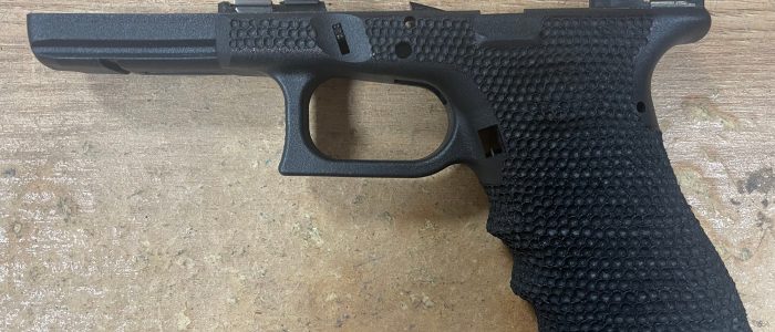 Glock Frame Stippled